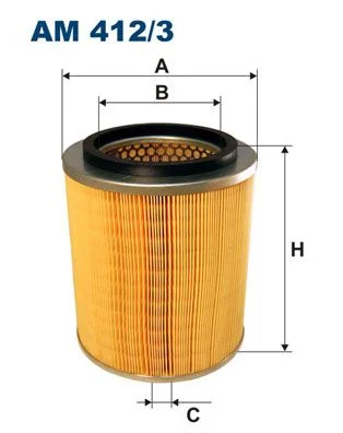 Air Filter FILTRON AM 412/3