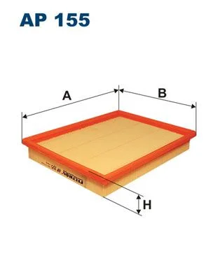 Air Filter FILTRON AP 155
