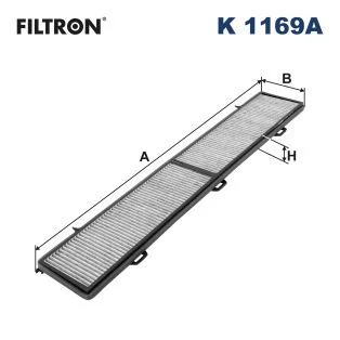 filtro do habitáculo FILTRON K 1169A