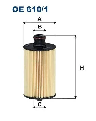 Filtro de Óleo FILTRON OE 610/1