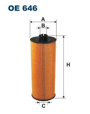 Filtro de Óleo FILTRON OE 646
