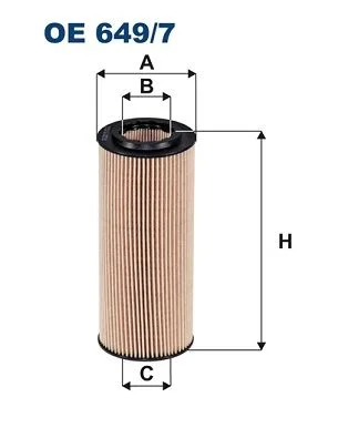 Filtro de Óleo FILTRON OE 649/7