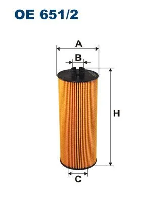Filtro de Óleo FILTRON OE 651/2