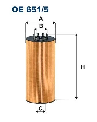 Filtro de Óleo FILTRON OE 651/5