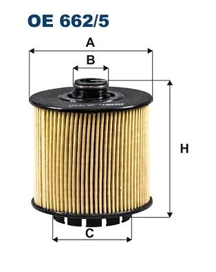 Filtro de Óleo FILTRON OE 662/5