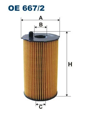Filtro de Óleo FILTRON OE 667/2