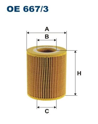 Filtro de Óleo FILTRON OE 667/3