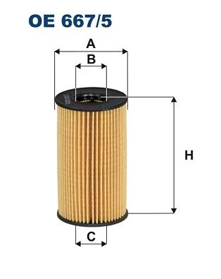 Oil Filter FILTRON OE 667/5