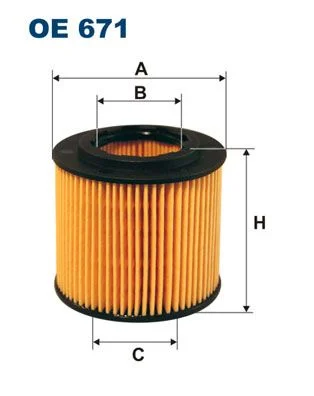Filtro de Óleo FILTRON OE 671