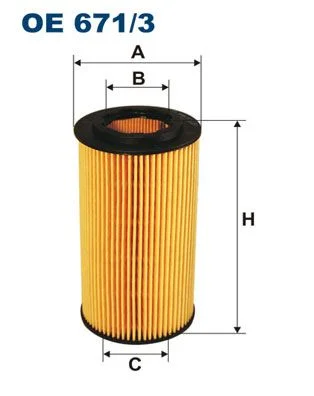 Filtro de Óleo FILTRON OE 671/3