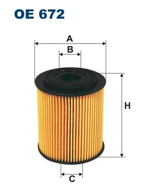 Filtro de Óleo FILTRON OE 672