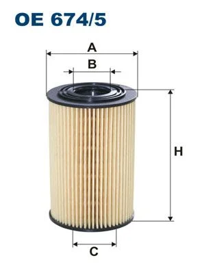 Filtro de Óleo FILTRON OE 674/5
