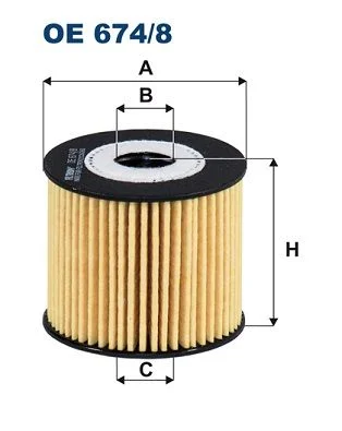 Filtro de Óleo FILTRON OE 674/8