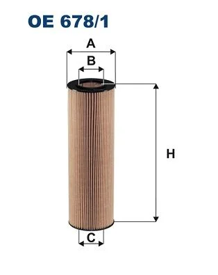 Oil Filter FILTRON OE 678/1