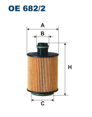 Filtro de Óleo FILTRON OE 682/2