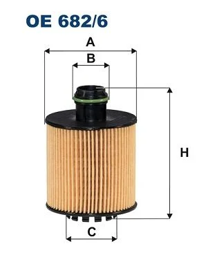 Filtro de Óleo FILTRON OE 682/6