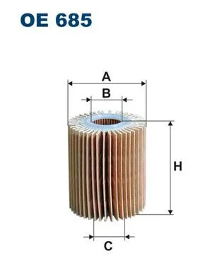 Filtro de Óleo FILTRON OE 685