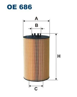 Oil Filter FILTRON OE 686