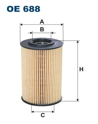 Filtro de Óleo FILTRON OE 688
