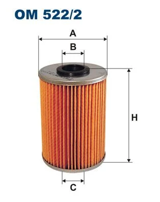 Oil Filter FILTRON OM 522/2
