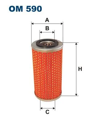 Filtro de Óleo FILTRON OM 590