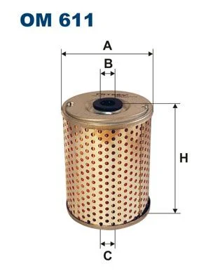 Filtro hidráulico, direção FILTRON OM 611