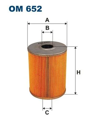 Oil Filter FILTRON OM 652