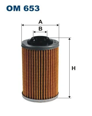 Filtro de Óleo FILTRON OM 653