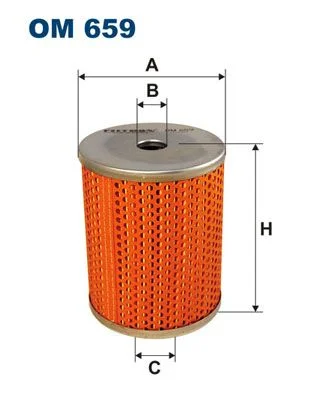 Hydraulic Filter, automatic transmission FILTRON OM659