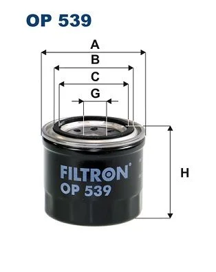 Filtro de Óleo FILTRON OP 539