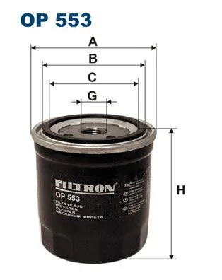 Oil Filter FILTRON OP 553