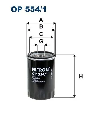 Filtro de Óleo FILTRON OP 554/1