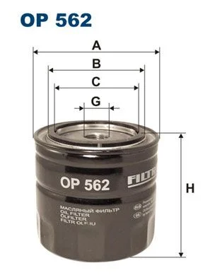 Oil Filter FILTRON OP 562