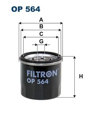 Filtro de Óleo FILTRON OP 564