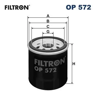 Filtro de Óleo FILTRON OP 572