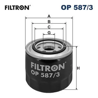 Filtro de Óleo FILTRON OP 587/3