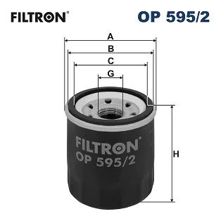 Filtro de Óleo FILTRON OP 595/2
