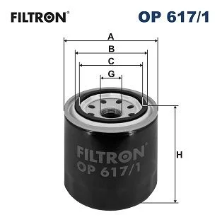Filtro de Óleo FILTRON OP 617/1