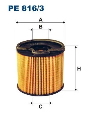 Fuel Filter FILTRON PE 816/3
