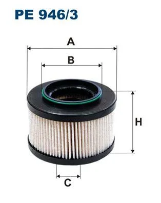 Filtro de Combustível FILTRON PE 946/3