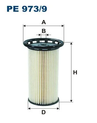 Kuro filtras FILTRON PE973/9