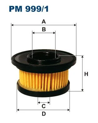 Fuel Filter FILTRON PM 999/1