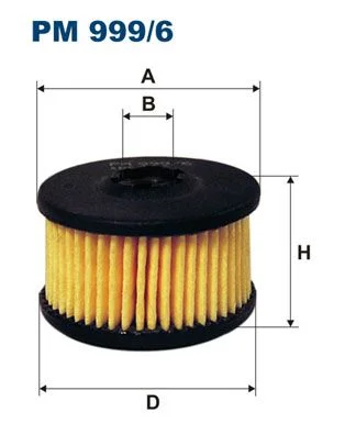 Fuel Filter FILTRON PM 999/6