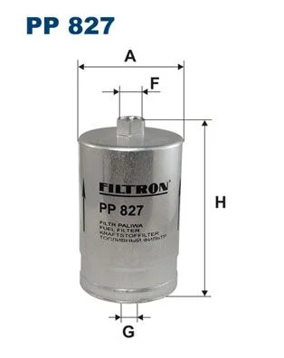 Filtro de Combustível FILTRON PP 827
