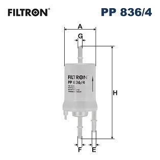 Filtro de Combustível FILTRON PP 836/4