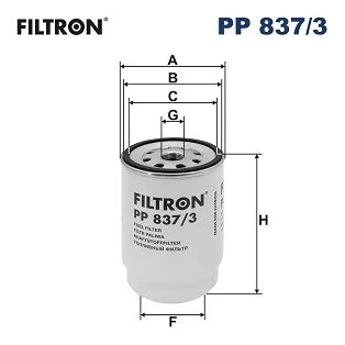 Filtro de Combustível FILTRON PP 837/3