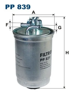 Filtro de Combustível FILTRON PP 839