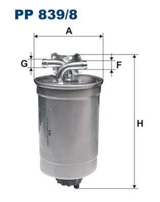 Fuel Filter FILTRON PP 839/8