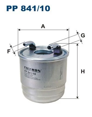 Fuel Filter FILTRON PP 841/10
