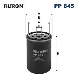 Filtro de Combustível FILTRON PP 845